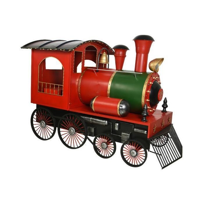 LOCOMOTIVA TRENO METALLO NATALIZIA CLED 394x1